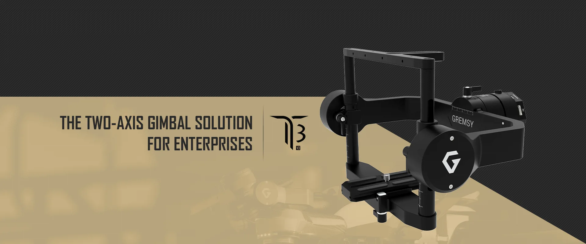 Two-axis T3V3 - the two-axis gimbal solution for enterprises