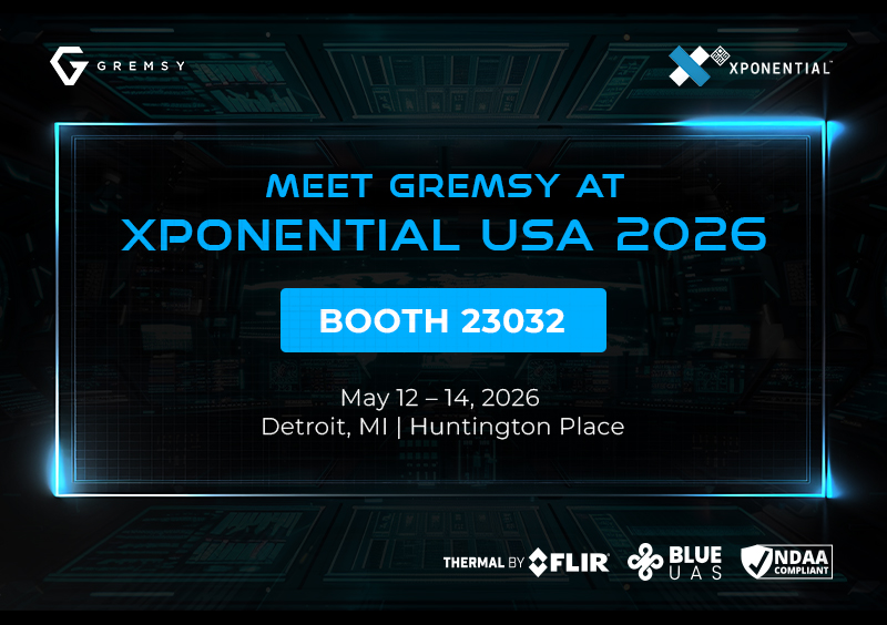 GREMSY TO SHOWCASE NEXT-GENERATION UAV SOLUTIONS AT XPONENTIAL USA 2026